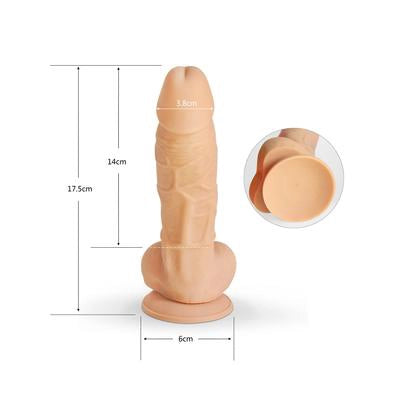 Medición de la longitud total de 18cm del dispositivo Amon.
