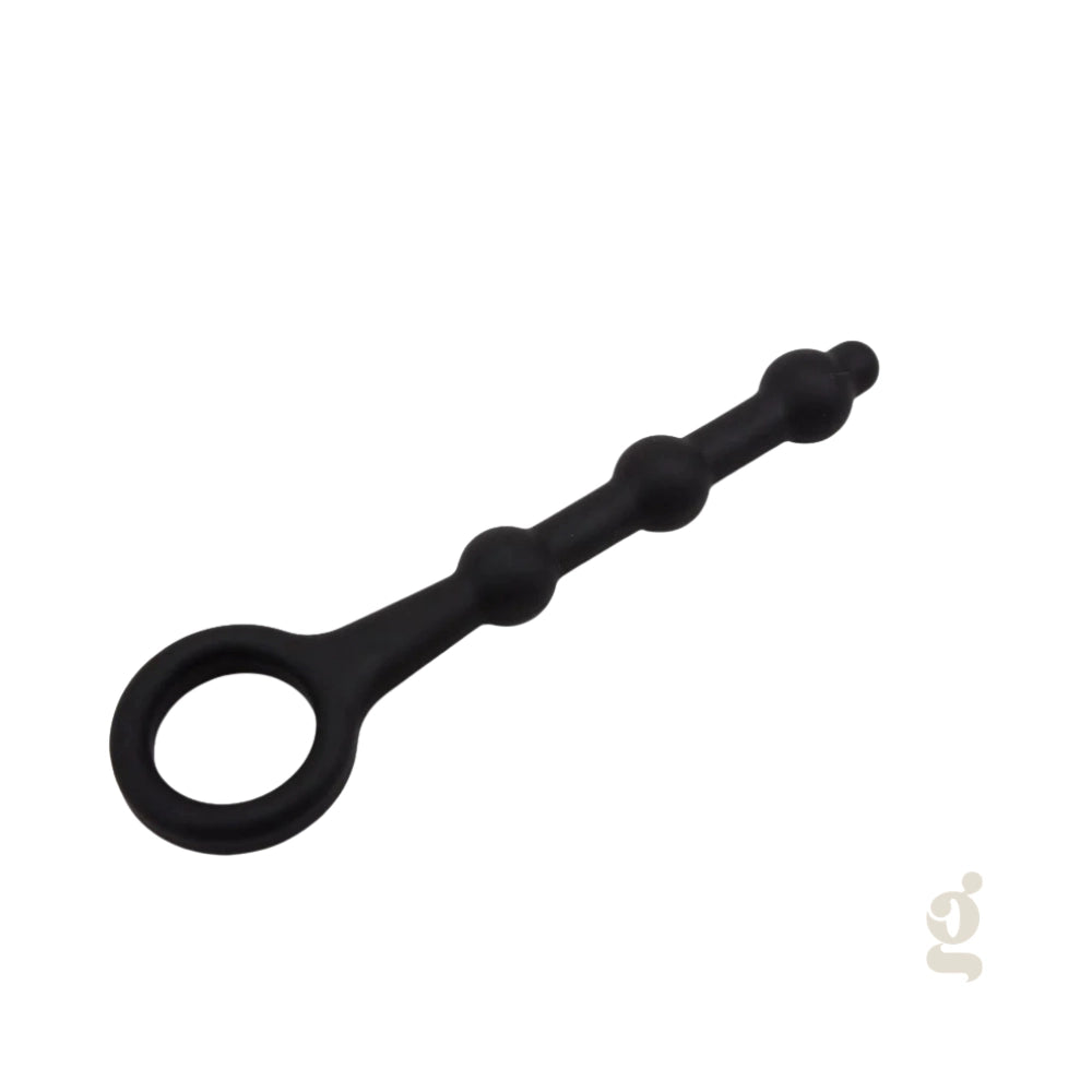 Serie de esferas de silicona negra Black Mont para exploración gradual en Gimo.