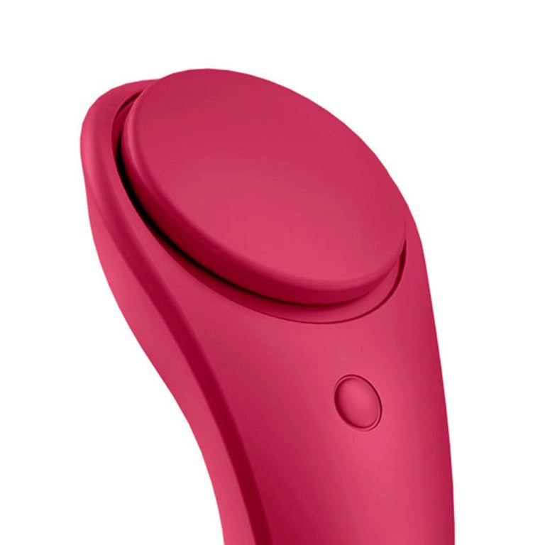 Detalle del sistema de sujeción magnética para la prenda interior del Satisfyer Sexy Secret.