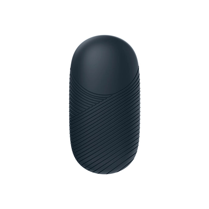 Primer plano de la superficie ranurada para estimulación sensorial adicional.
