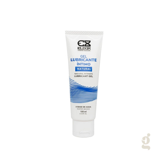 Tubo dosificador de 100 ml del lubricante natural Elixir para catálogo Gimo.